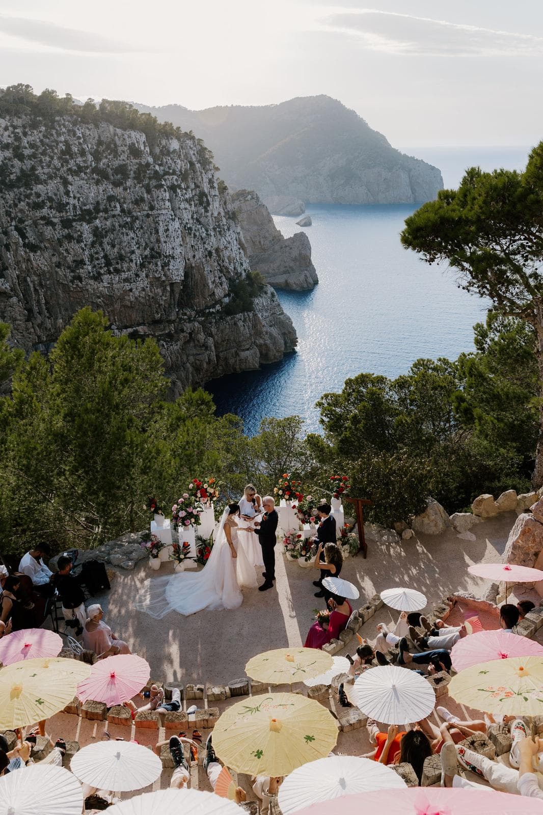 Luxury wedding content creation in Ibiza